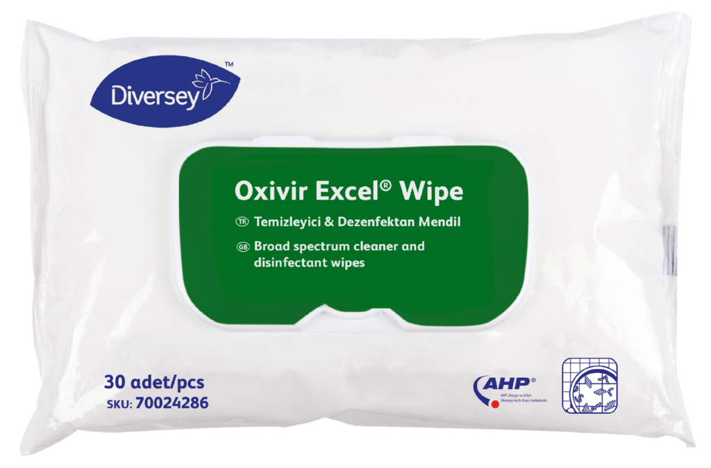 Oxivir Excel Wipe CE 30pc