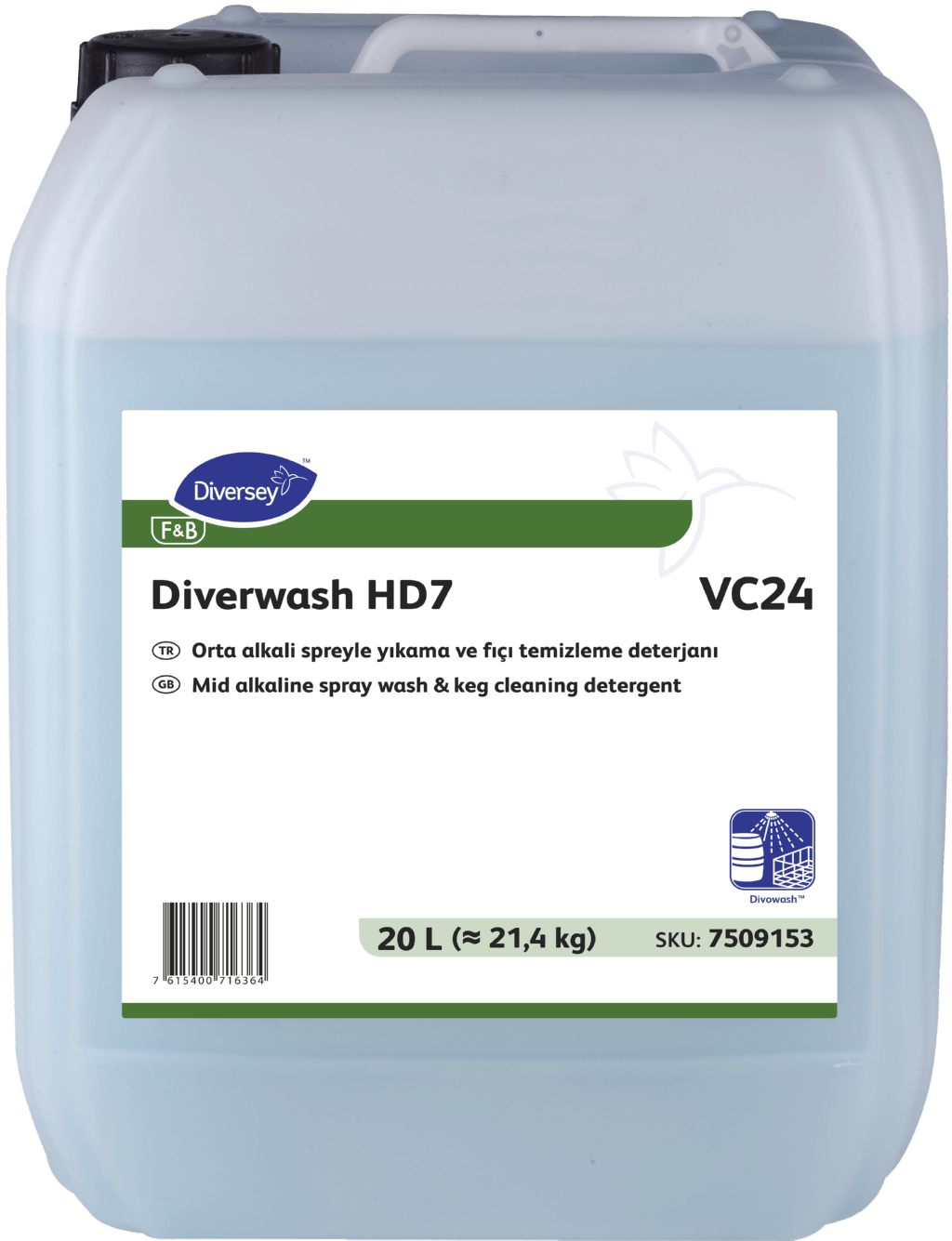 Diverwash HD7 VC24 20L